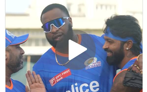 [Watch]'Happy To Have Him Back' -Pollard Thrilled As Hardik Rejoins MI For IPL 2024